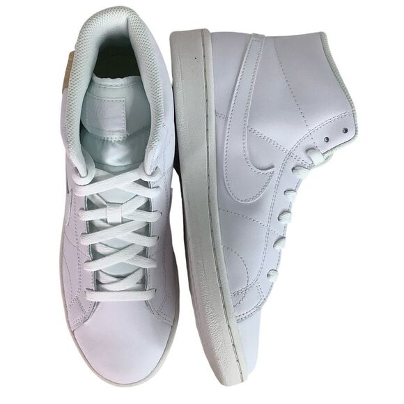 New! NIKE Court Royale 2 Mid Ankle Top White Women’s Sneaker Shoes Various Sizes - Picture 1 of 7
